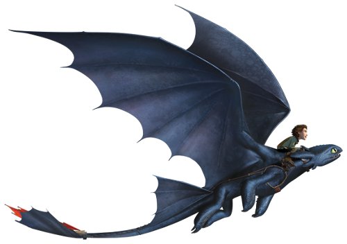 Flying Toothless Transparent PNG Image