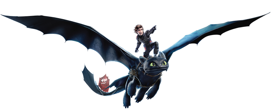 Flying Toothless Transparent PNG Image