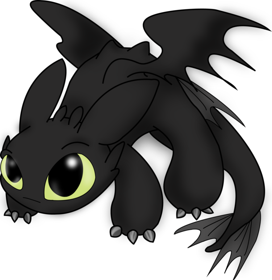 Toothless Dragon Transparent PNG Image