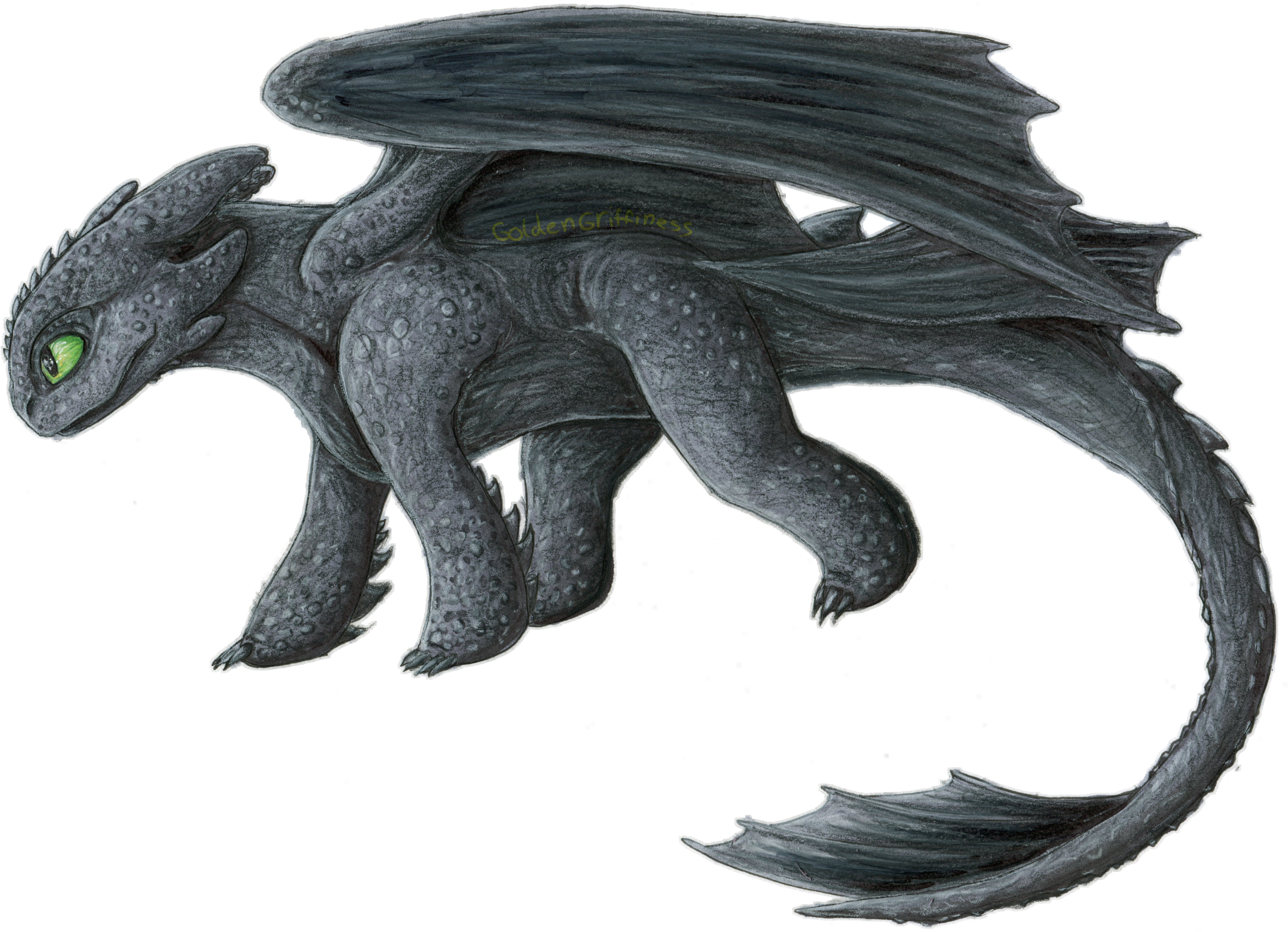 Toothless Dragon Transparent PNG Image