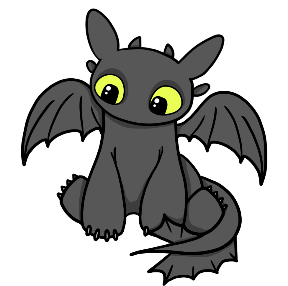Fury Toothless Night Transparent PNG Image