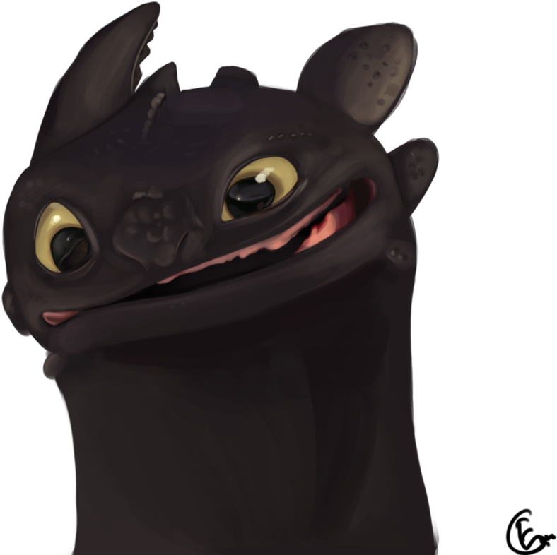 Toothless Transparent PNG Image
