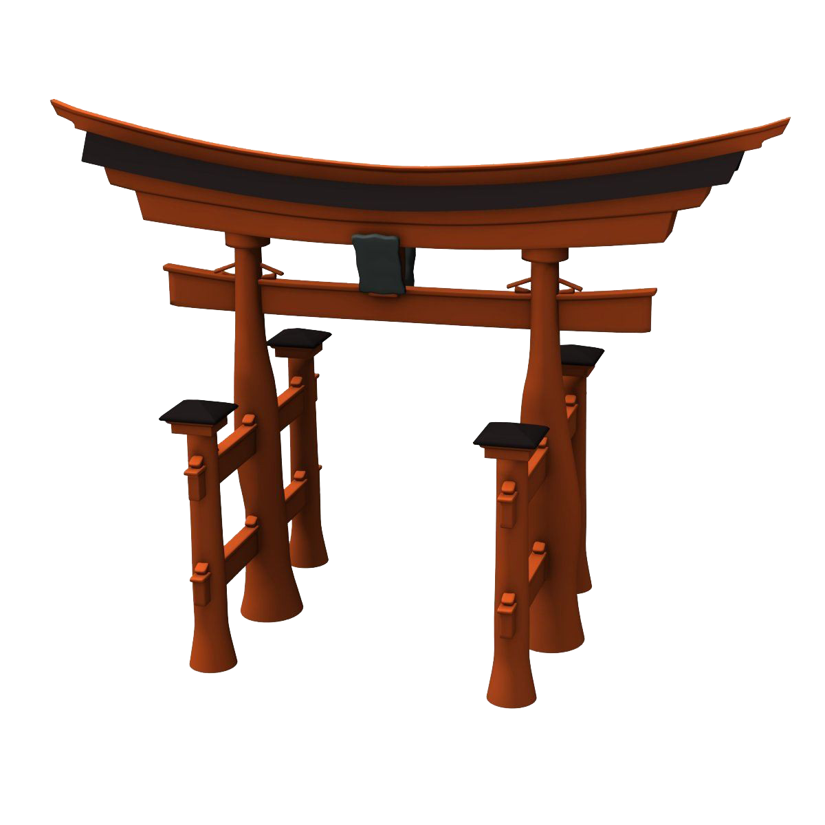 Torii Gate Transparent PNG Image