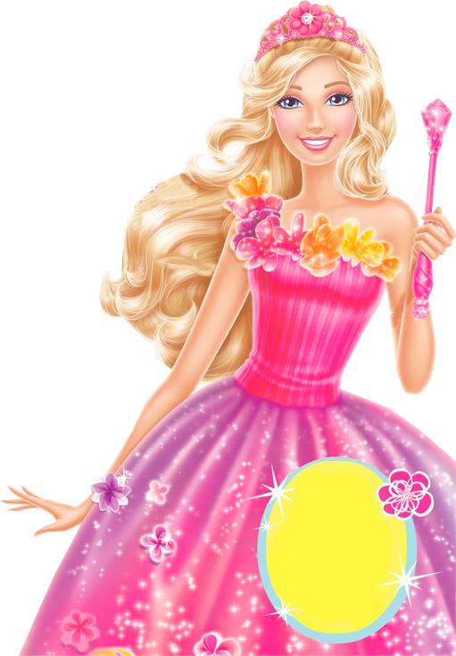 Vector Doll Princess Barbie Transparent PNG Image