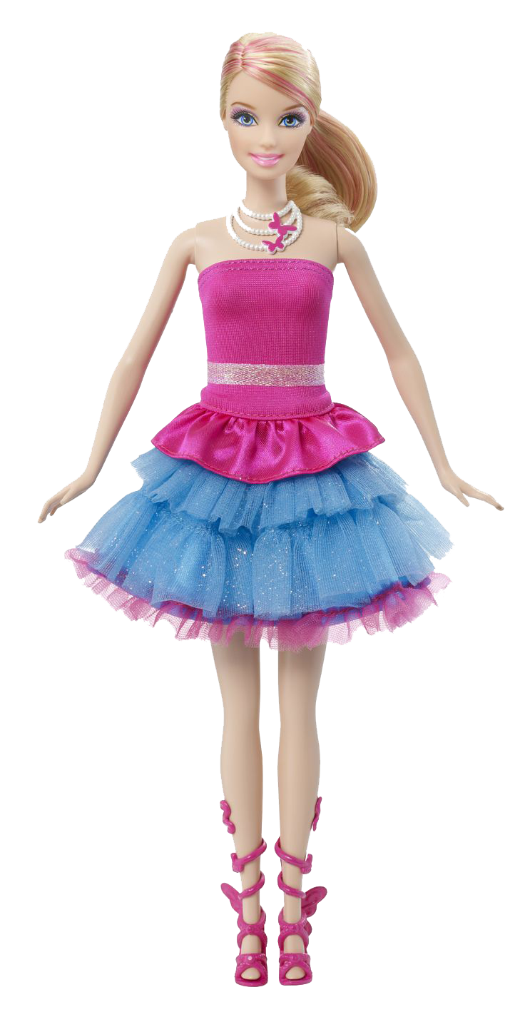 Smiling Doll Barbie Transparent PNG Image