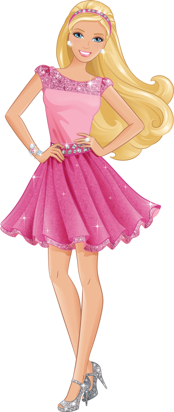 Vector Doll Barbie Transparent PNG Image