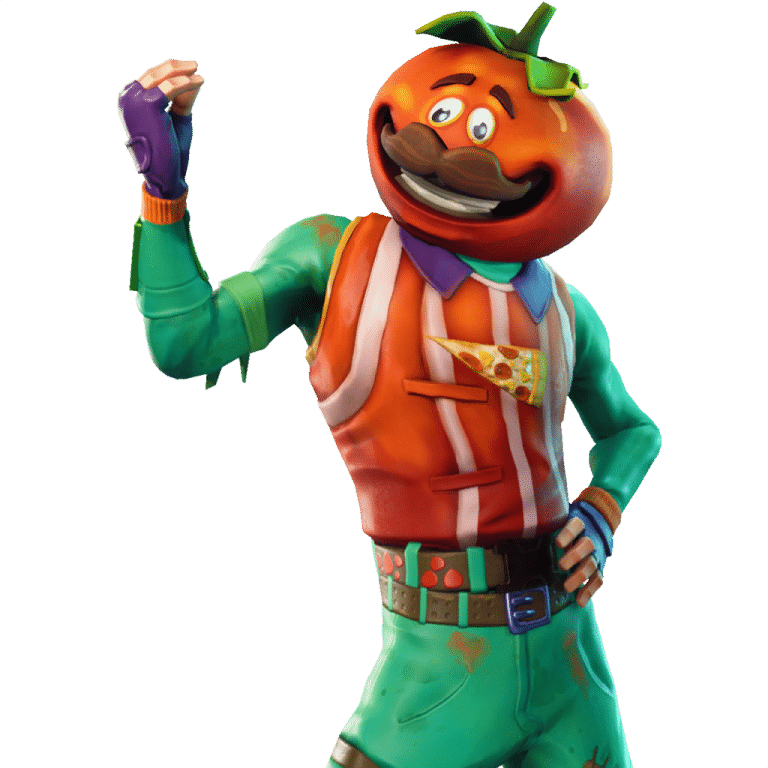 Tomato Toy Royale Figurine Fortnite Battle Transparent PNG Image
