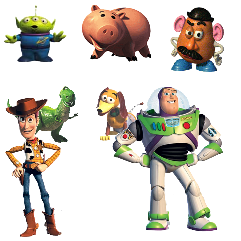 Toy Story Characters Transparent PNG Image