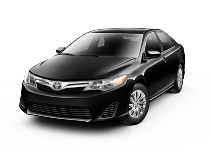 Black Toyota Car Transparent PNG Image