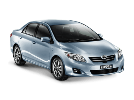 Blue Toyota Car Transparent PNG Image