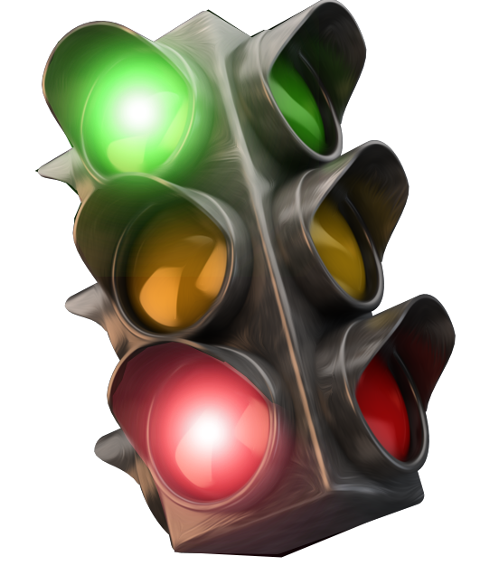 Lights Street Frame Transparent PNG Image