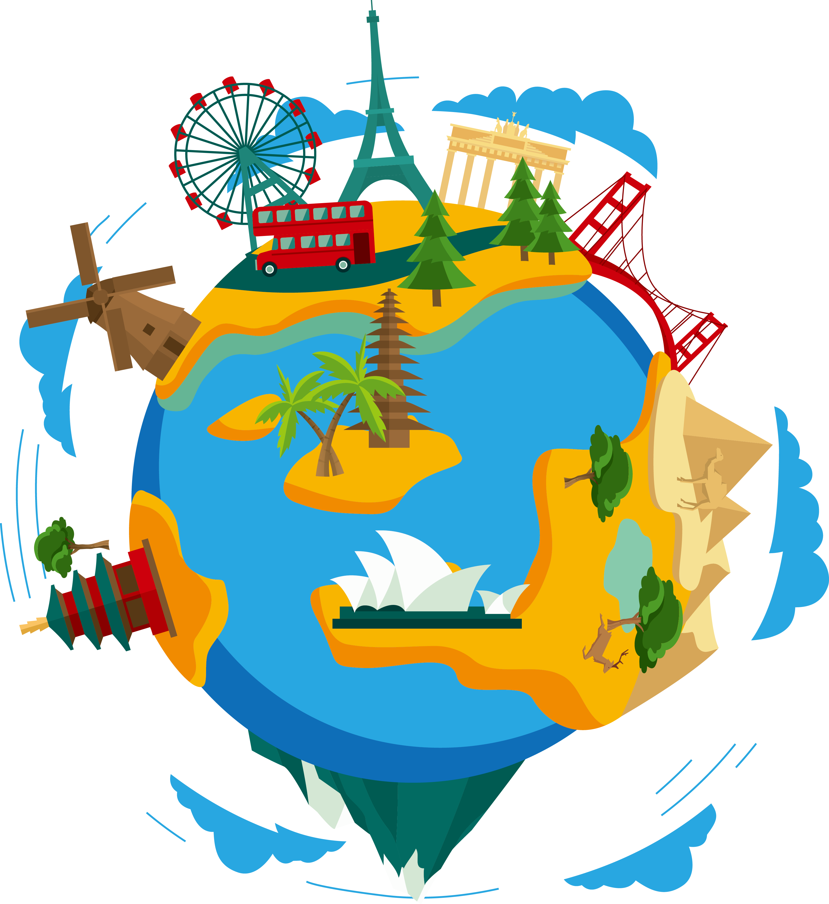 Travel Icon Transparent PNG Image