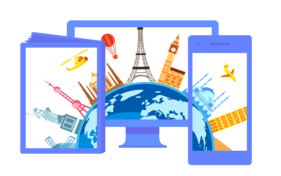 Travel Background Transparent PNG Image