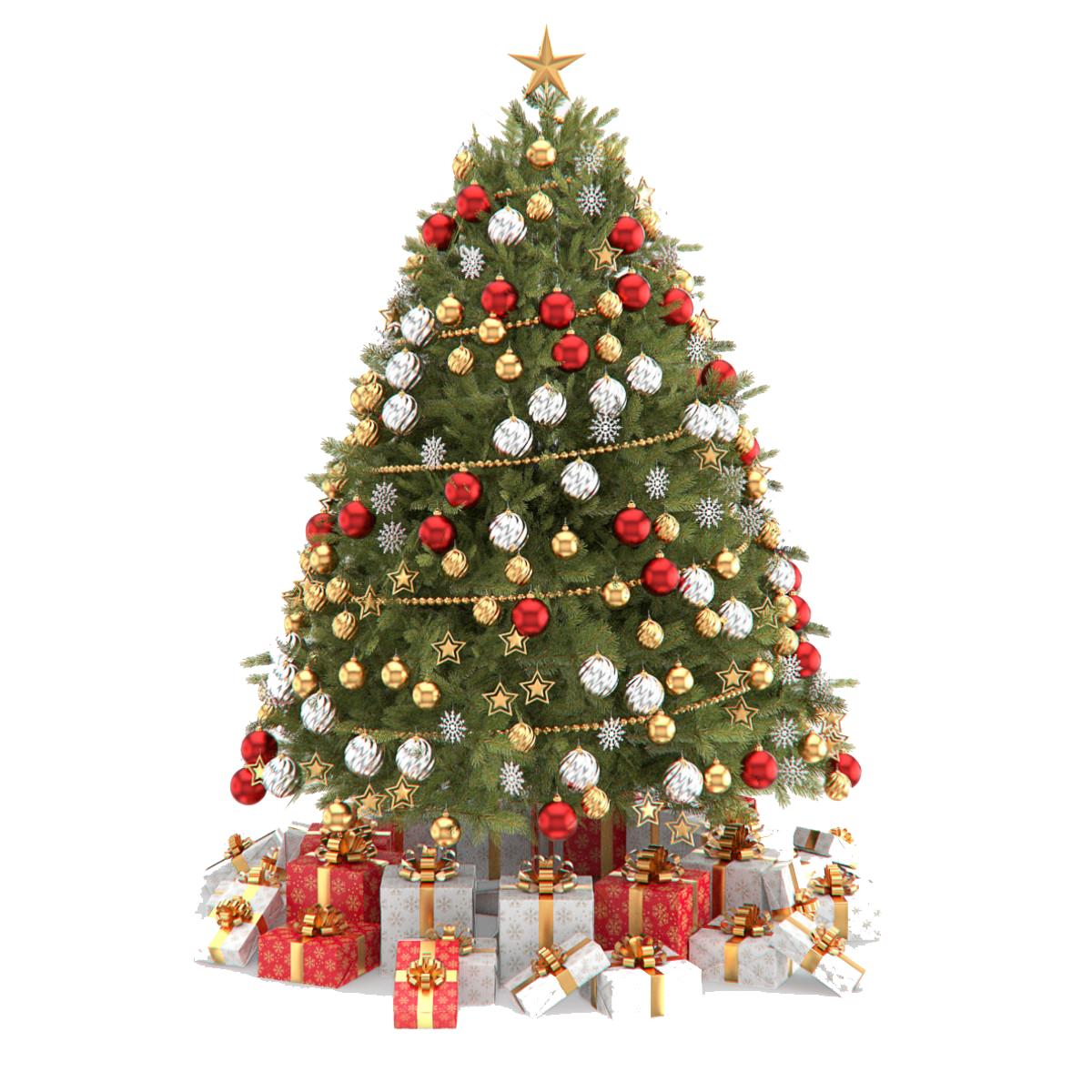 Christmas Tree Transparent PNG Image