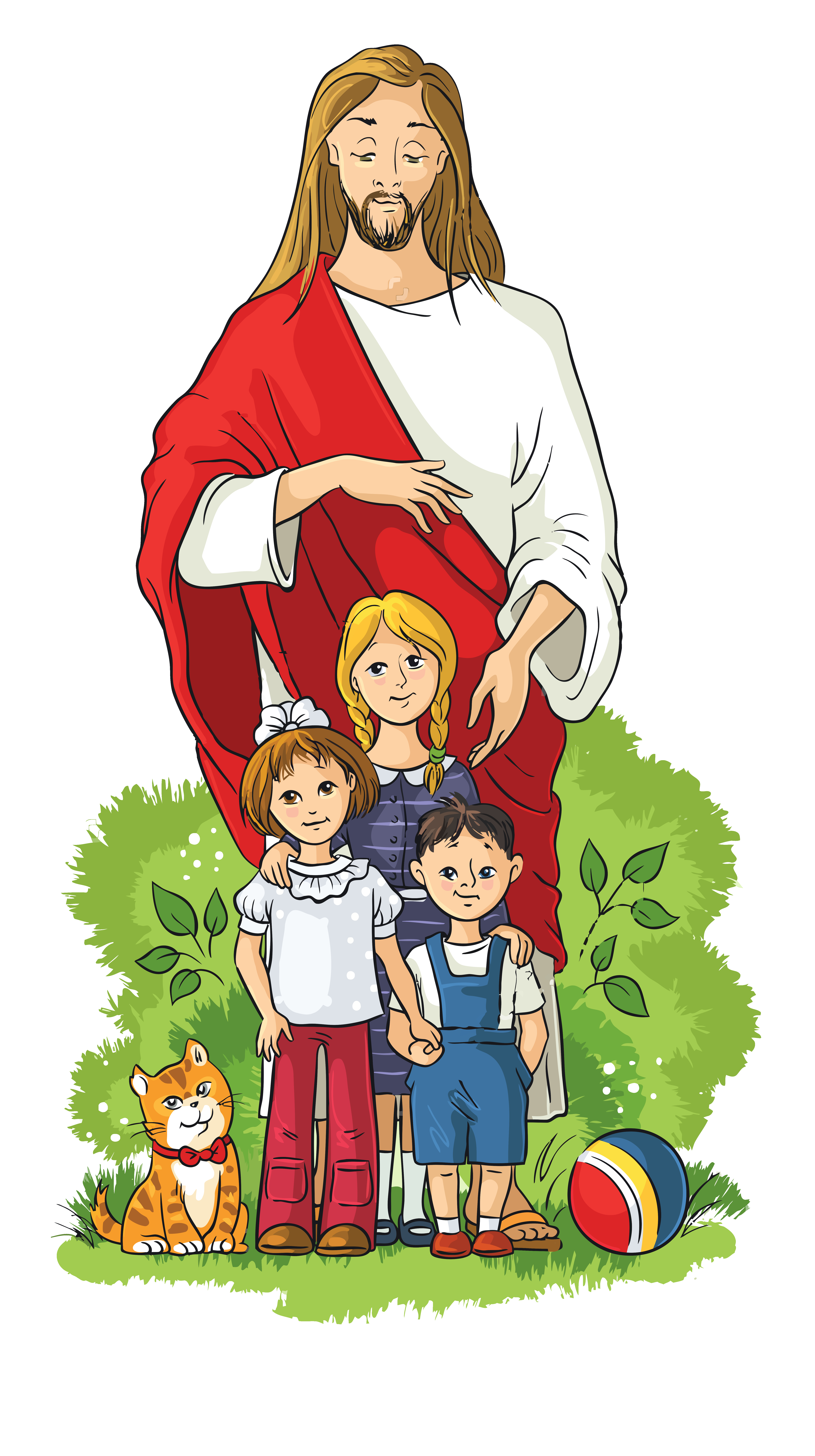 Christ Jesus Cartoon Child Transparent PNG Image