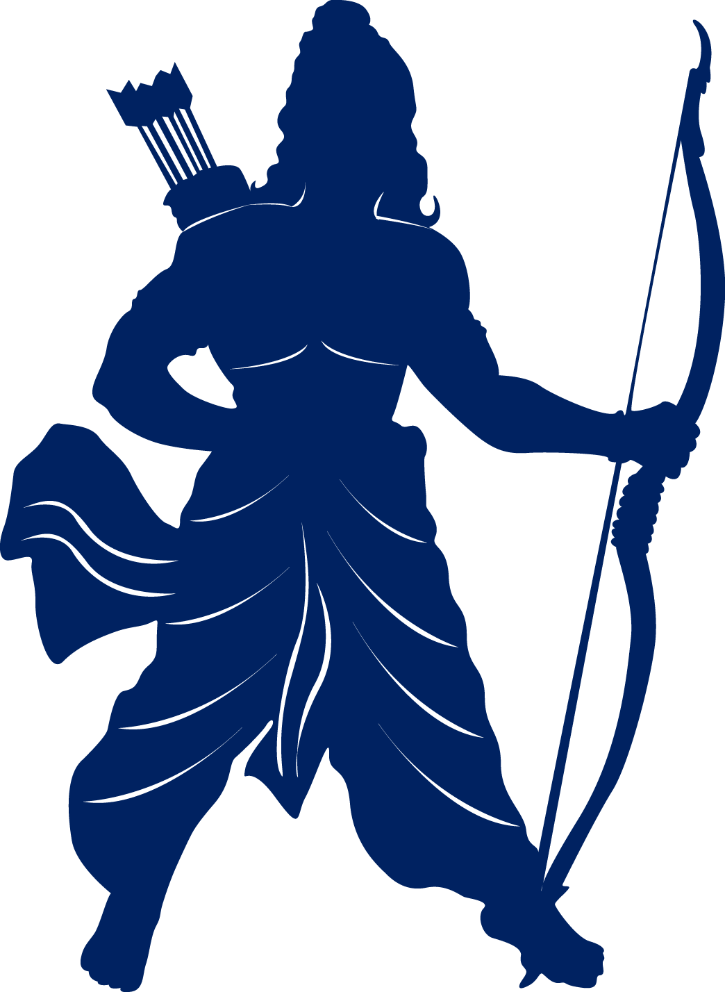 Krishna Silhouette Shiva Rama Artwork Transparent PNG Image
