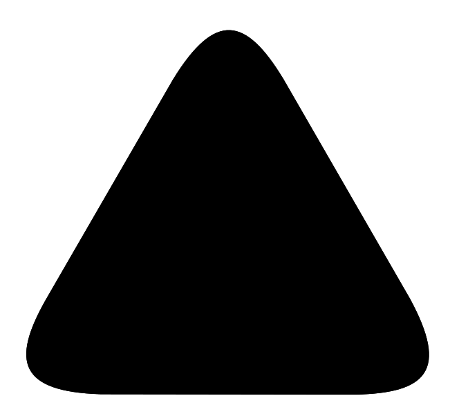 Triangle Silhouette Transparent PNG Image