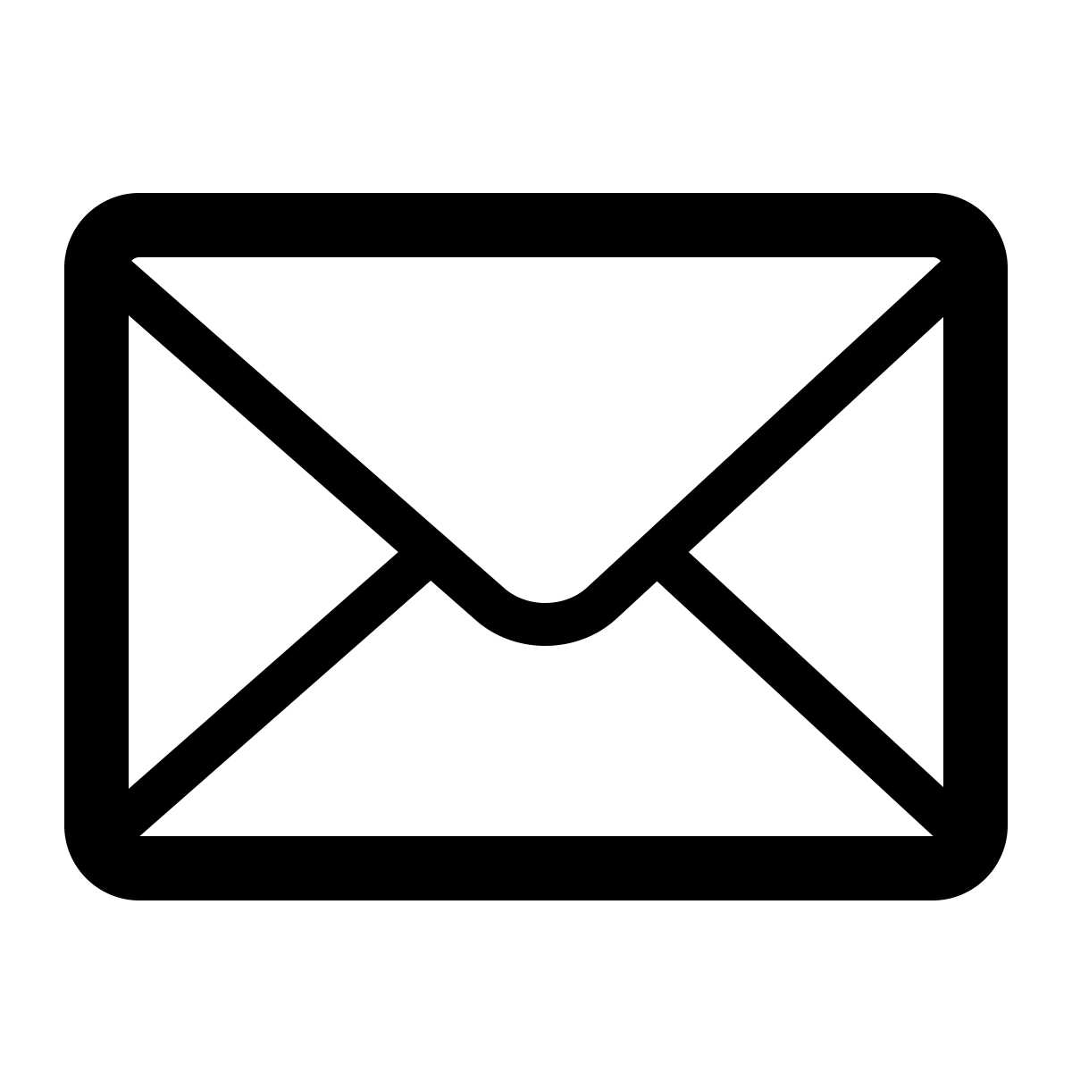 White Computer Envelope Drawing Icons Transparent PNG Image