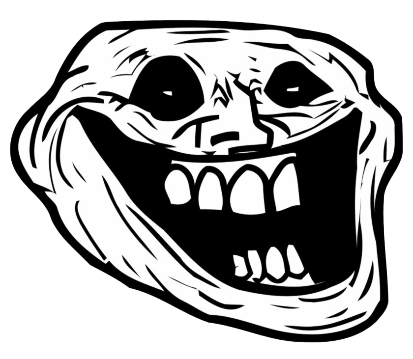 Trollface Transparent PNG Image