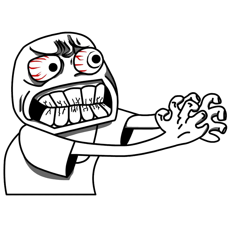 Trollface Transparent PNG Image
