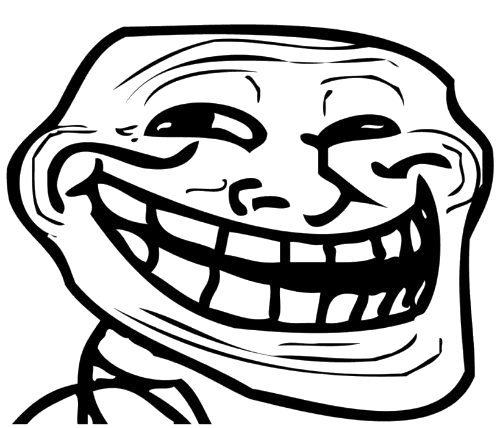 Trollface Transparent PNG Image