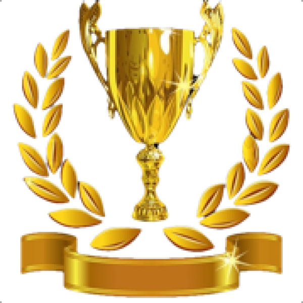 Golden Champion Cup Transparent PNG Image