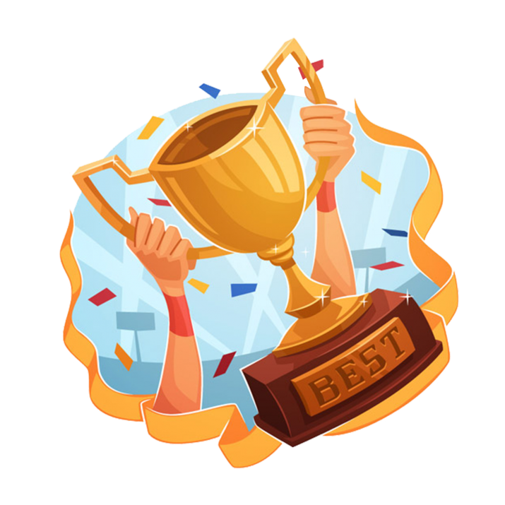 Golden Cup Transparent PNG Image