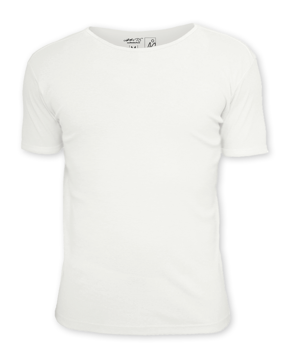 White T-Shirt Transparent PNG Image