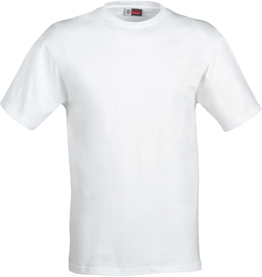 White T-Shirt Transparent PNG Image