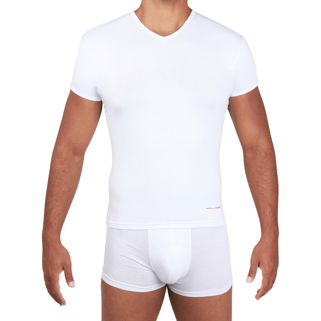 Man In Whitet-Shirt Transparent PNG Image
