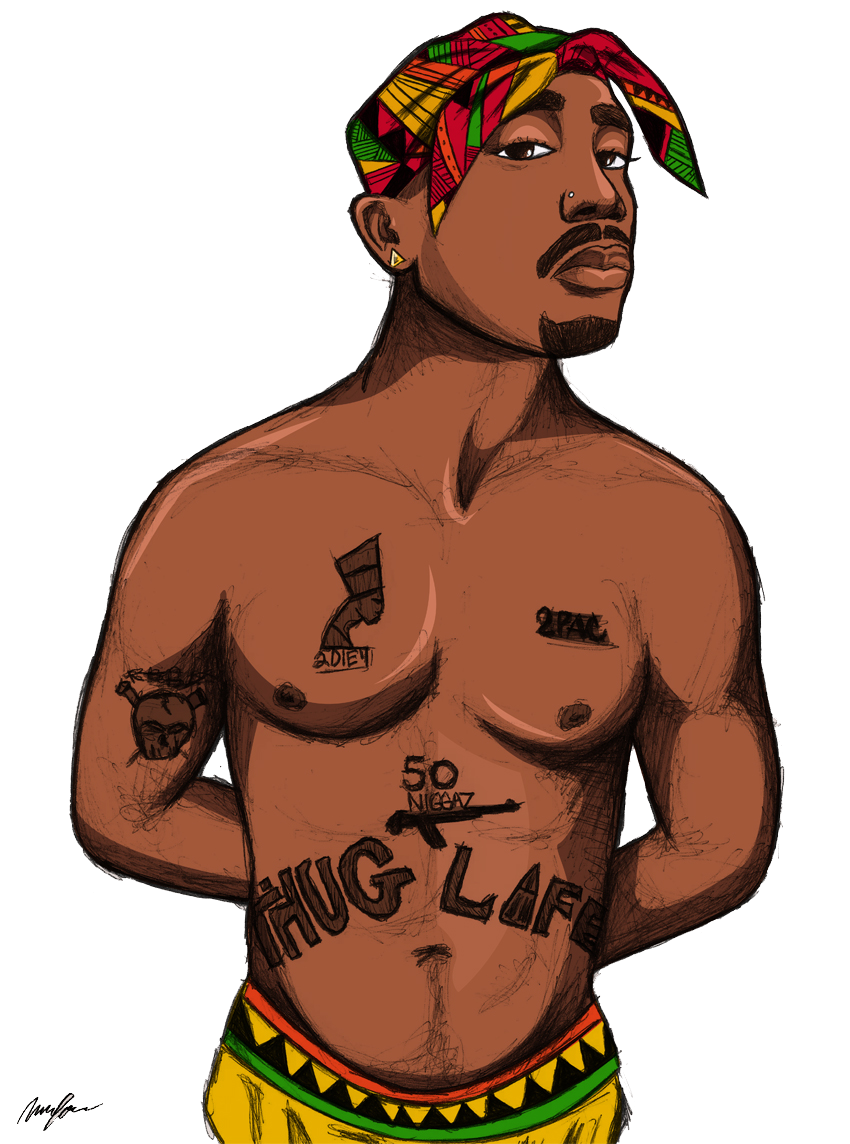 Tupac Shakur Transparent PNG Image