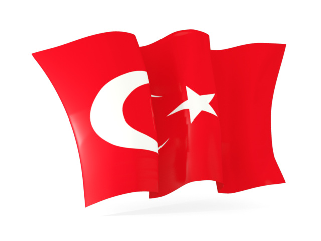 Turkey Flag Transparent PNG Image