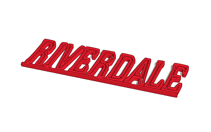 Logo Riverdale Transparent PNG Image
