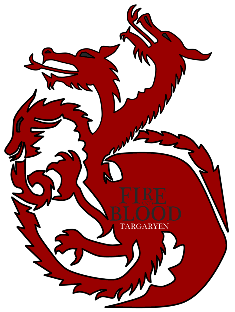 House Targaryen Background Transparent PNG Image