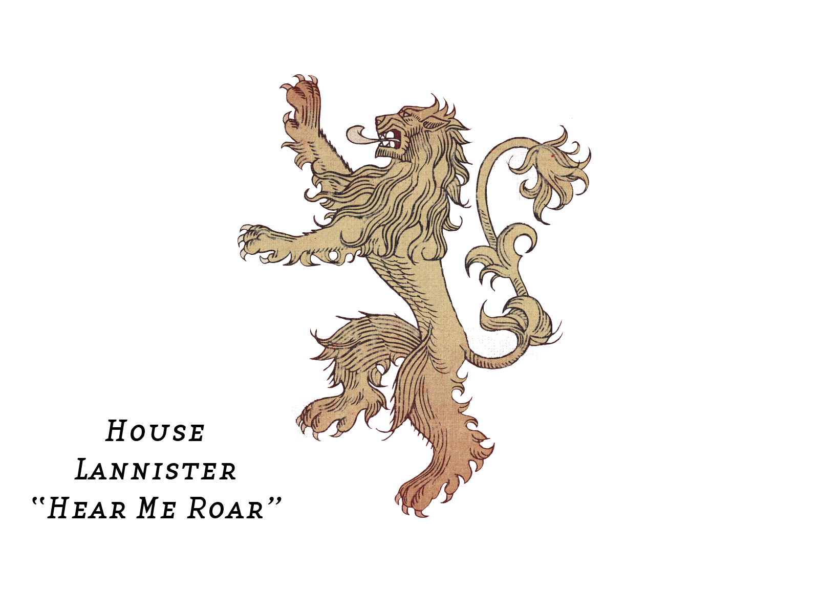 House Lannister Transparent PNG Image