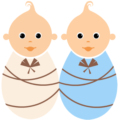 Twins Background Transparent PNG Image