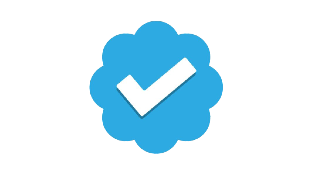 Badge Twitter Verified Transparent PNG Image