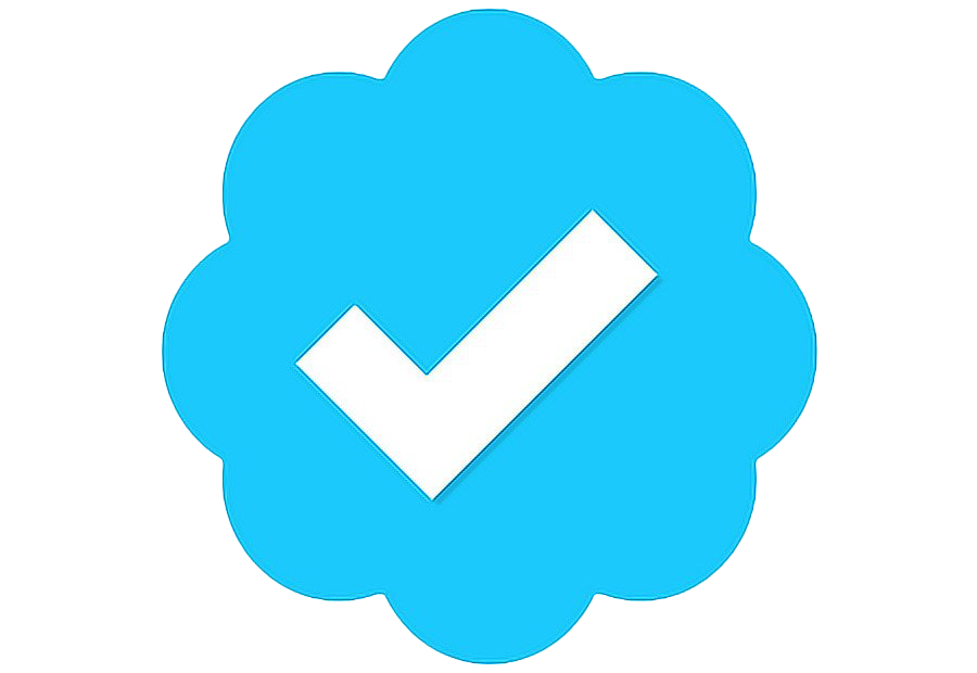 Badge Twitter Verified Transparent PNG Image
