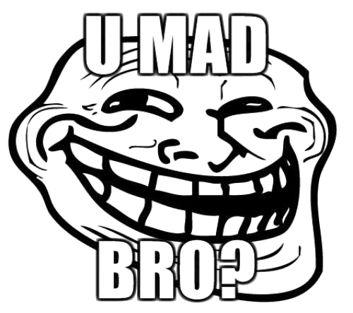 Bro U Mad Face Transparent PNG Image