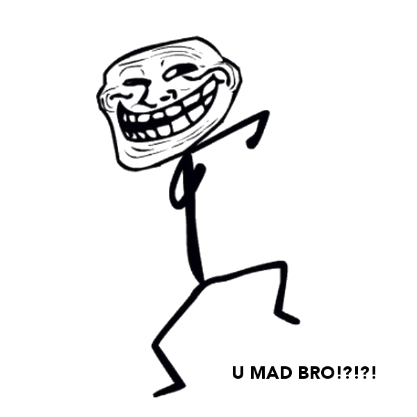Bro U Mad Face Transparent PNG Image