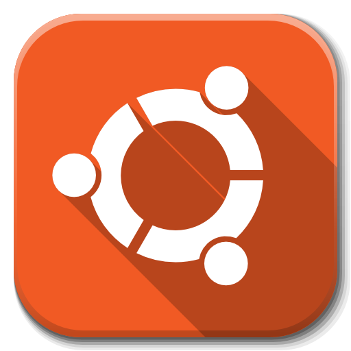 Orange Start Apps Here Ubuntu Transparent PNG Image