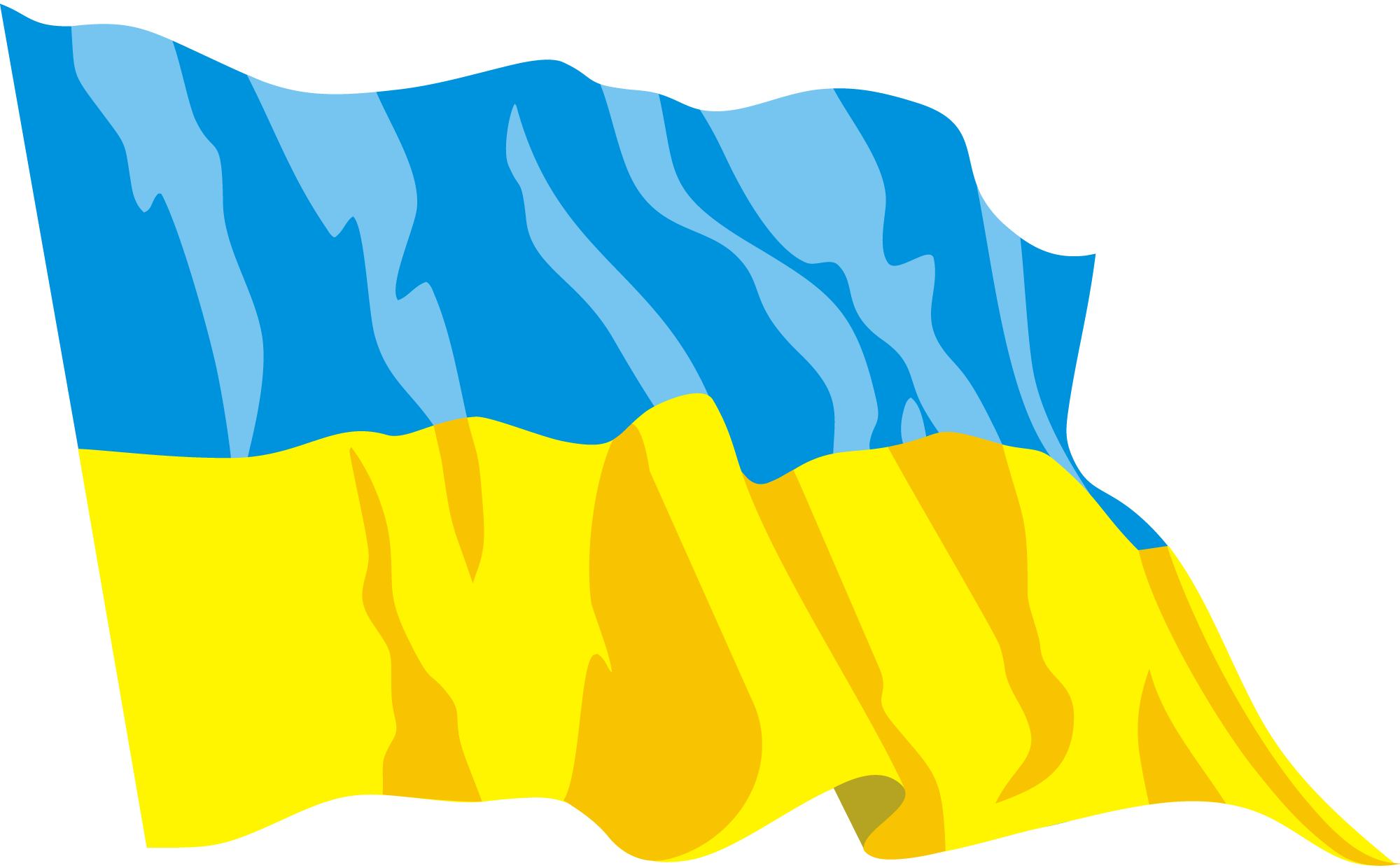 Ukraine Flag Transparent PNG Image