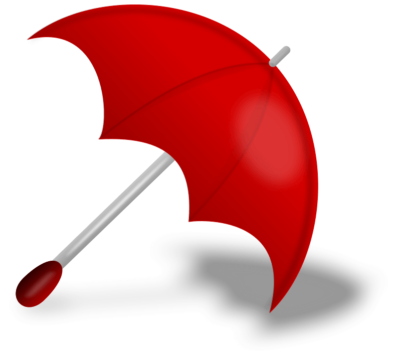 Red Umbrella Transparent PNG Image
