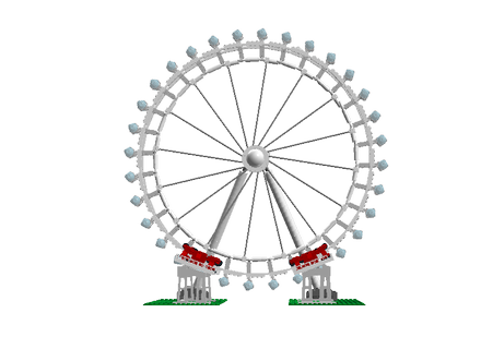 London Eye Transparent PNG Image