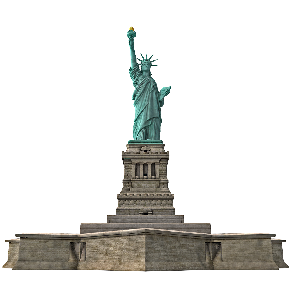 Statue Of Liberty Transparent PNG Image