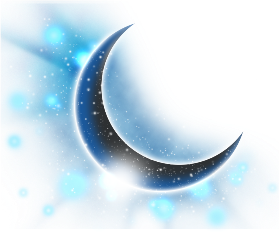 Crescent Moon Transparent PNG Image