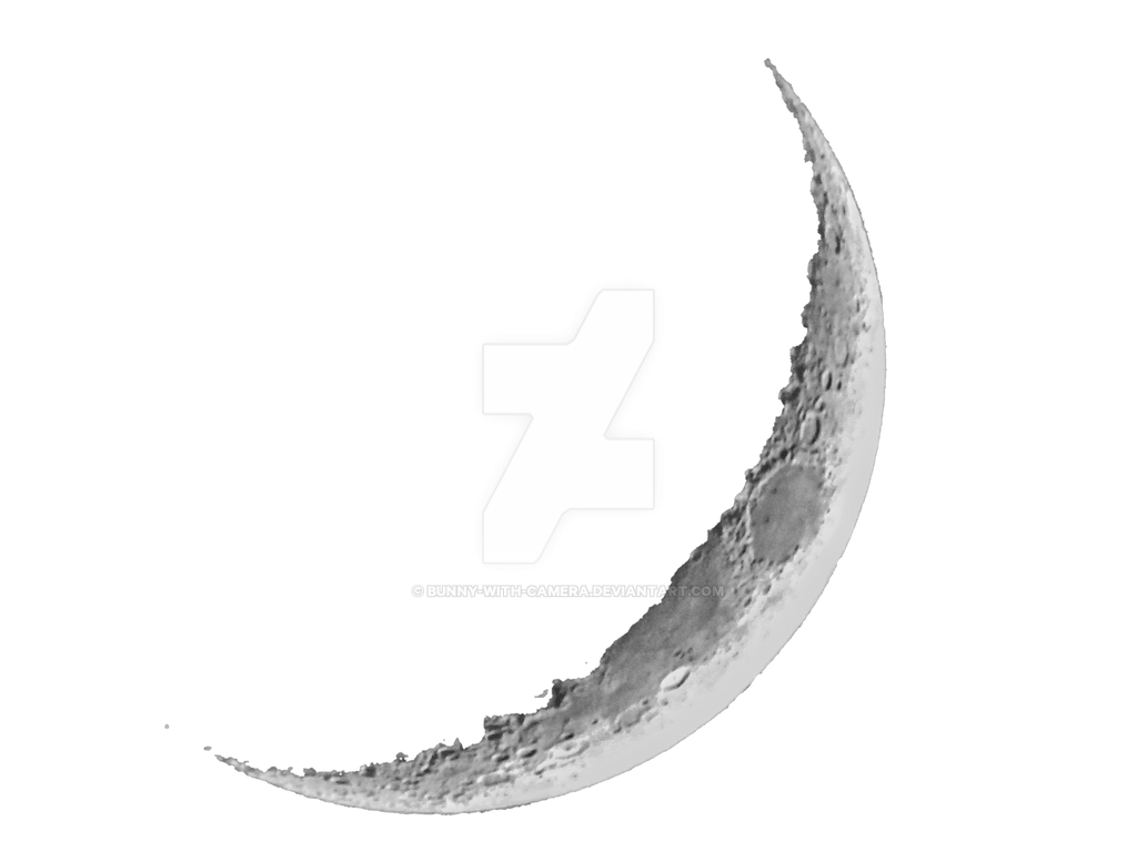 Crescent Moon Transparent PNG Image