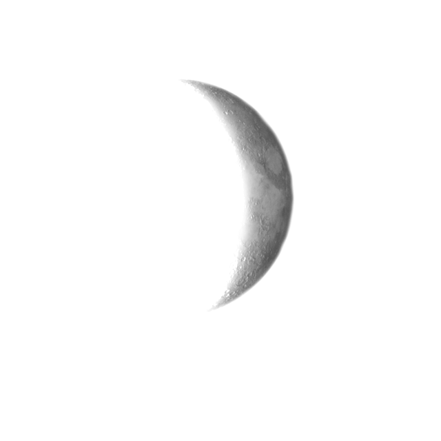 Crescent Moon Transparent PNG Image