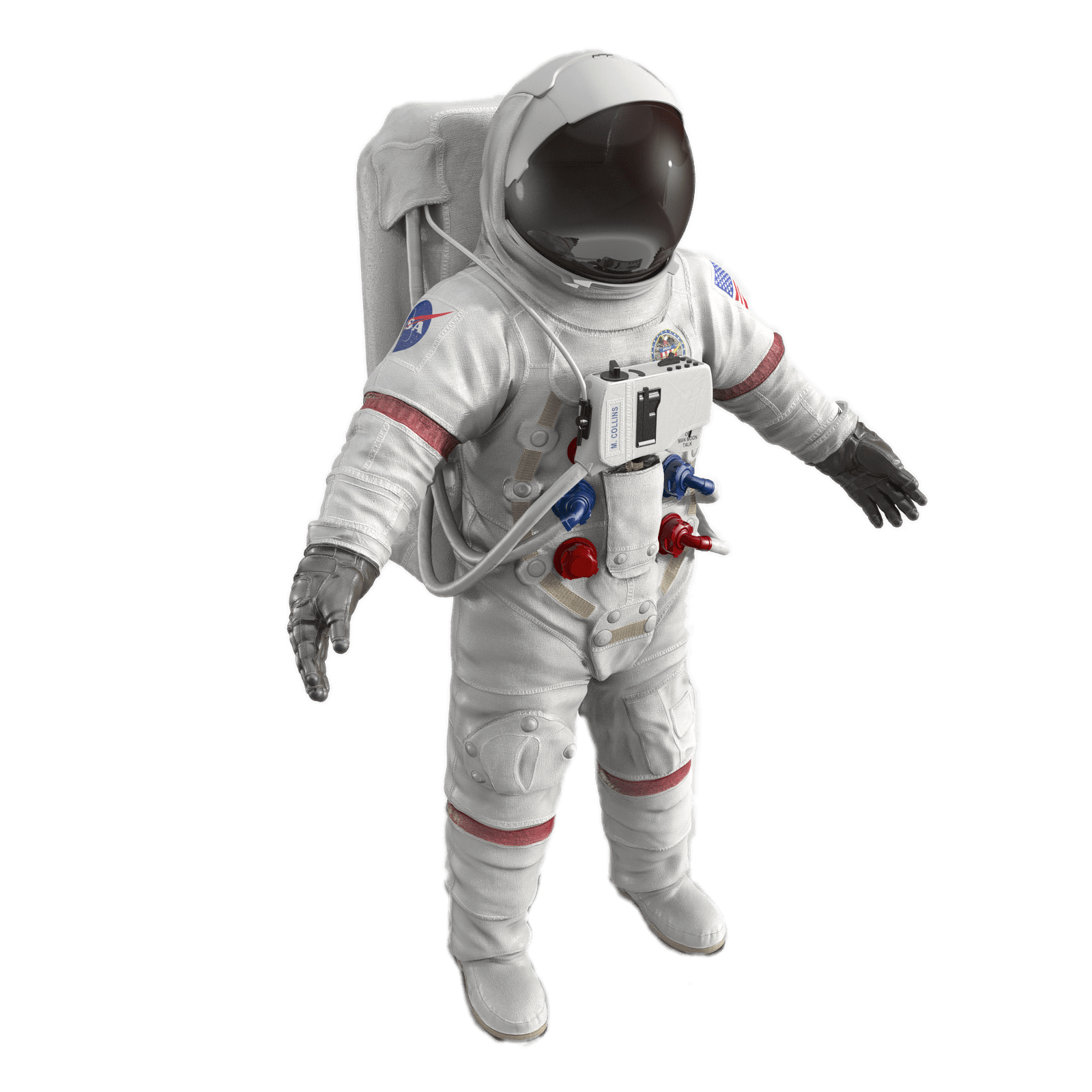 Astronaut Suit Transparent PNG Image
