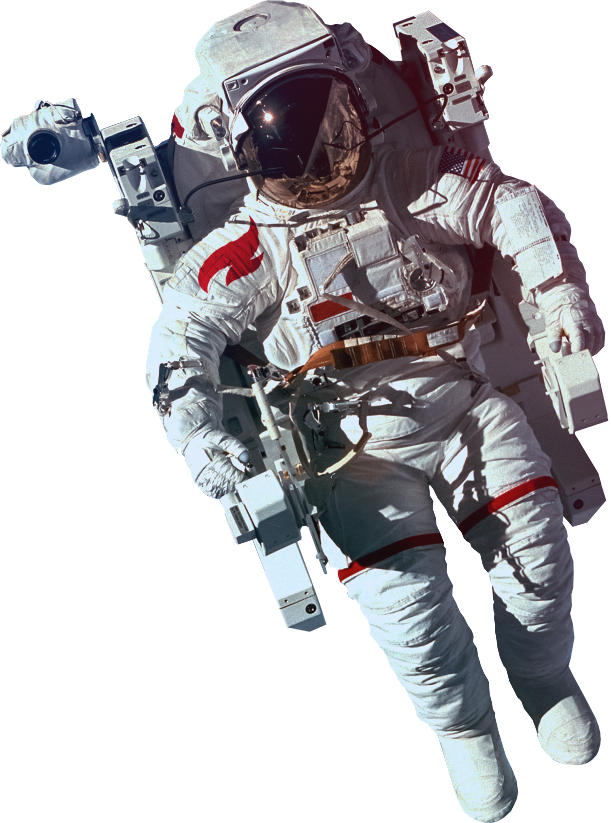 Floating Astronaut Transparent PNG Image
